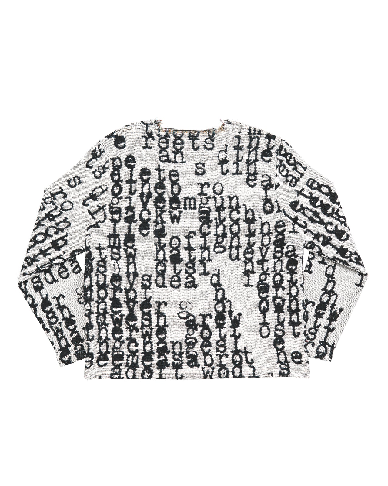 Typewriter Tapestry Sweatshirt