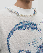 Blue World Tapestry Sweatshirt