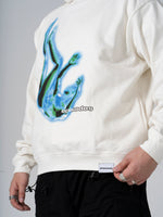 Falling Hoodie Ivory